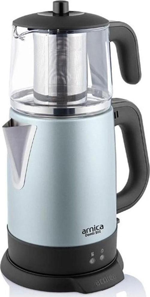 Ih33203 1800W Demli Stil Camlı Çay Makinesi Mint