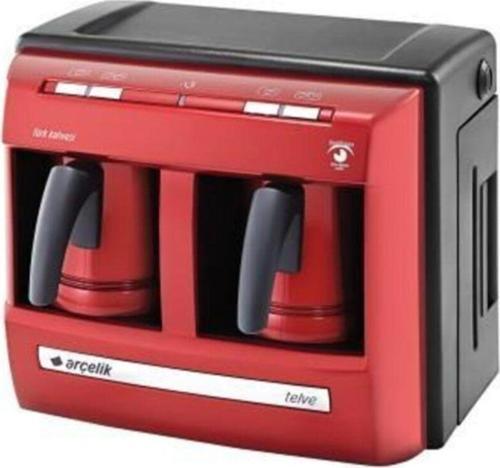 K 3190 P Lal Telve Ikili Kahve Makinesi Kutusuz Garantili Ürün