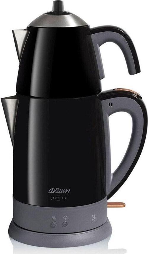 Ar3055 Çaycı Lux 1800 Watt Çay Makinesi - Siyah