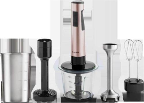 K-8525 R Rose Eternity 850W Cam Kablı Blender Seti Gold