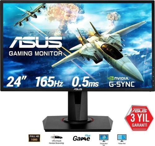 24 Vg248Qg 1920X1080 165Hz Dvı-D Hdmı Dp 0.5Ms Vesa Pivot Freesync G-Sync Oyuncu Led Monitör