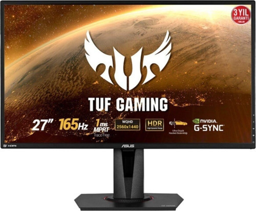 Tuf Vg27Aq 27" 165Hz 1Ms (Hdmı+Display) Freesync/G-Sync
