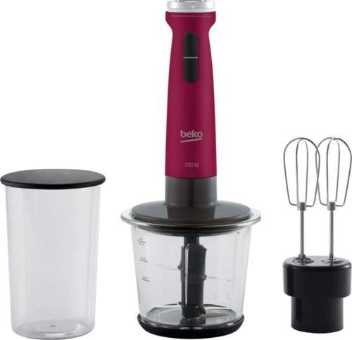 Bkk 2170 Cam Hazneli 700W Fuşya El Blender Seti