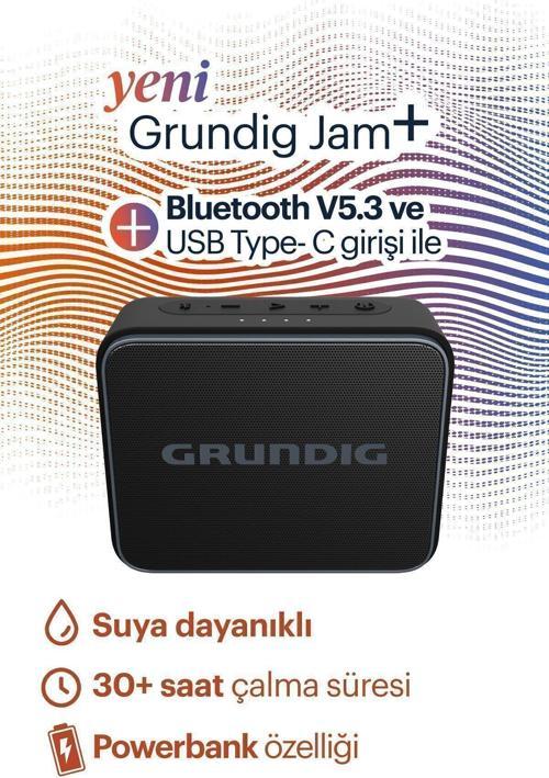 Jam + Black Bt Hoparlör