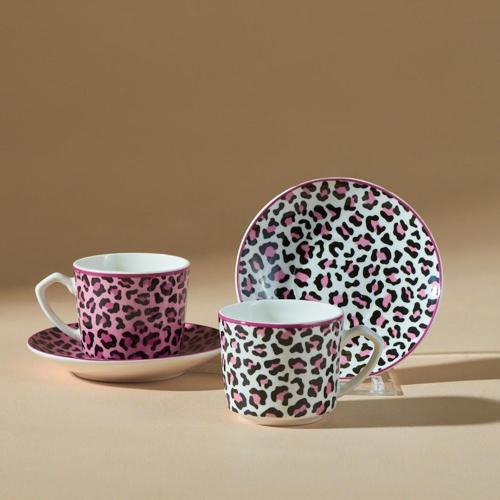 Britney 2 Kişilik Kahve Fincan Takımı 80 ml