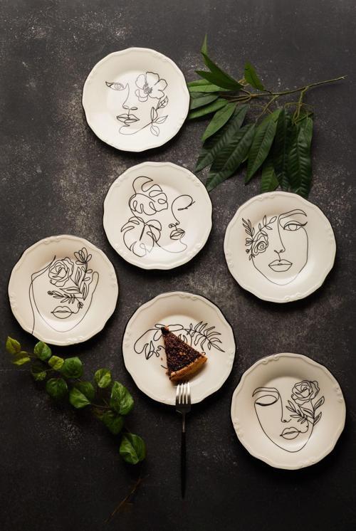 Face 6 Kişilik Pasta Takımı