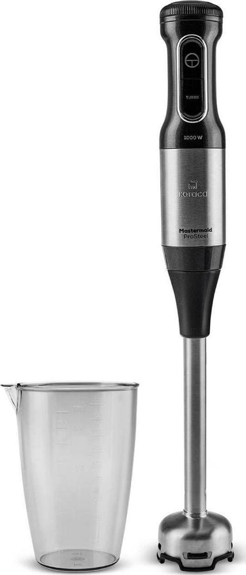 Mastermaid Prosteel Hand Blender Siyah Inox 1000 W