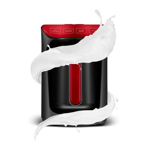 Hatır Köz Sütlü Türk Kahve Makinesi Imperial Red
