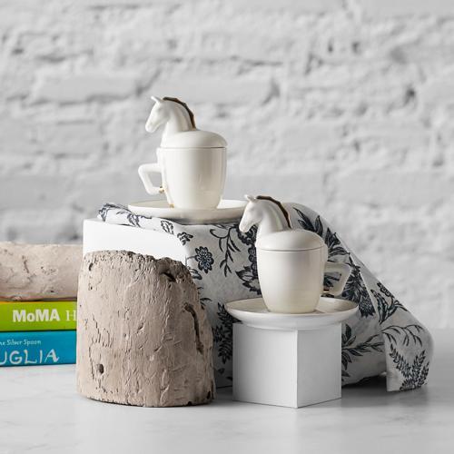 Horse 2 Kişilik Kahve Fincan Takımı 80 ml