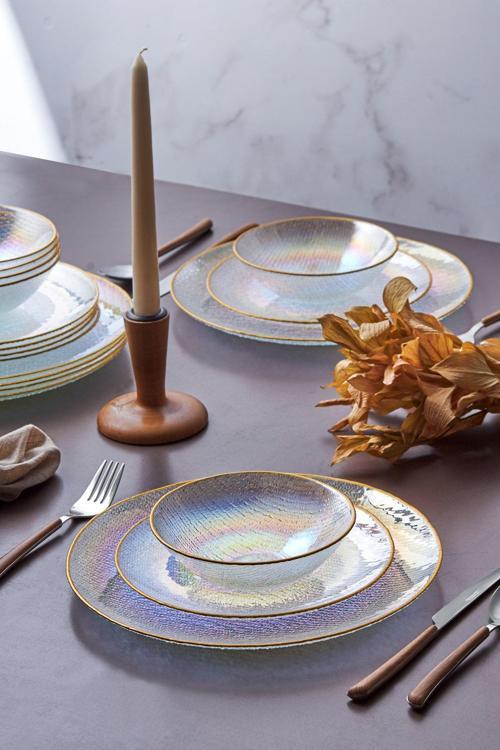 Nano 18 Parça 6 Kişilik Yemek Takımı