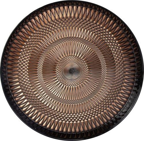 Palermo Cam Tepsi Bakır 32 Cm
