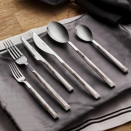 Leda Beyaz 6 Kişilik 36 Parça Çatal Kaşık Bıçak Takımı