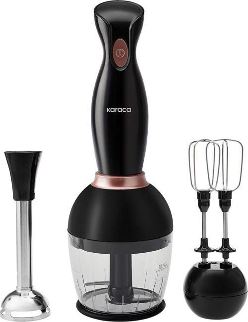 Pro-Midi 3'Lü Blender Seti Black Rose 1000W