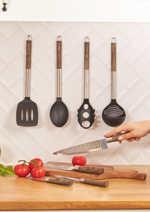 Timber 8 Parça Bıçak Ve Servis Seti