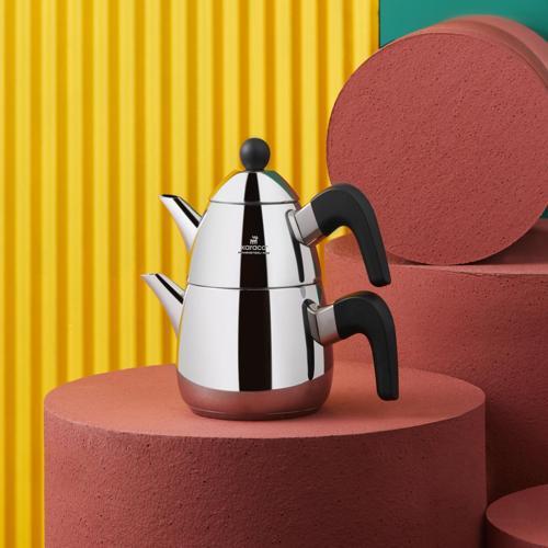 Tokyo Mini PowerSteel Pro 316+ Çelik İndüksiyon Tabanlı Çaydanlık Takımı