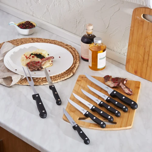 Tong 8 Parça Steak Bıçağı