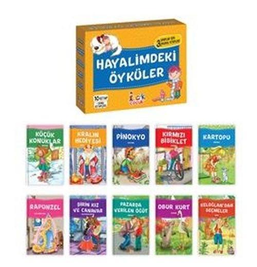 Hayalimdeki Öyküler Serisi Seti - 10 Kitap+Soru Kitapçığı Takım