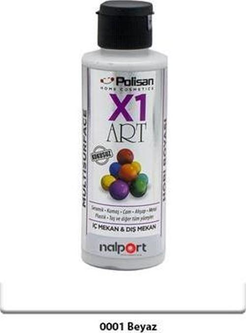 X1 HOBİ BOYASI 0001 BEYAZ 120 ML