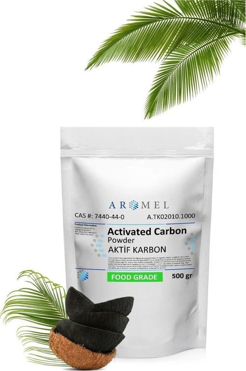 Aktif Karbon 500 Gr | Gıda Tipi | Yenilebilir | Food Grade