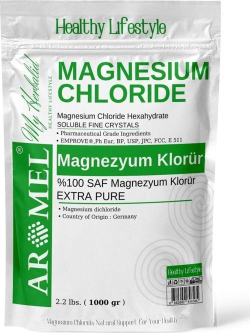 Magnezyum Klorür | 1 Kg | Zechstein Doğal Magnezyum Klorür