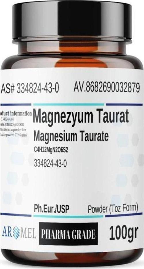 Magnezyum Taurinat | 100 Gr | Magnesium Taurate