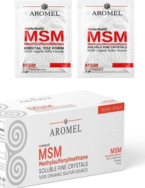 Msm Metil Sülfonil Metan | 45 Adet Şase | ?Methyl Sulfonyl Methane | 135 Gr