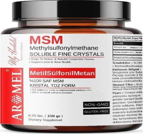 Msm Metil Sülfonil Metan 250 Gr ?Methyl Sulfonyl Methane