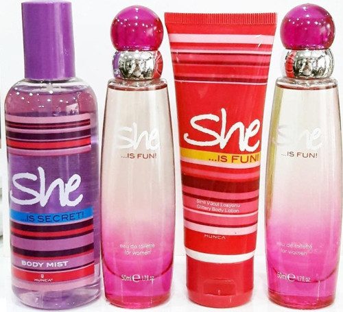 Fun 2x 50 ml Edt + Vücut Spreyi 150 ml Body Mist+75 ml Losyon