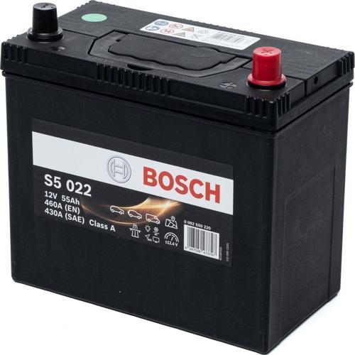 Akü 12V 55 Ah Amper 460A S5 022