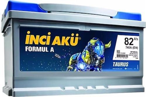 İnci Formul A Taurus 12 V 82 Ah 740 A(En) Akü