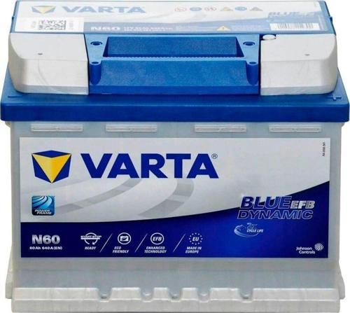 Blue Dynamic N60 Start-Stop Efb 12 V 60 Ah 640Cca Akü