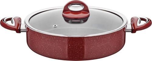 Granit Teflon Basık Tencere 32 Cm