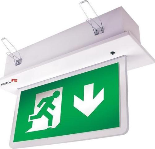 Arselite Eko AE-2223-L Sıva Altı Acil Çıkış Yönlendirme Armatürü Sürekli ve Kesintide 180 Dak. Yanan 19 LED