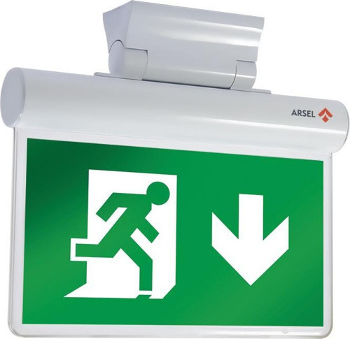 SFS30-L Acil Çıkış Yönlendirme Armatürü Şebekeden Yanan 10xF LED