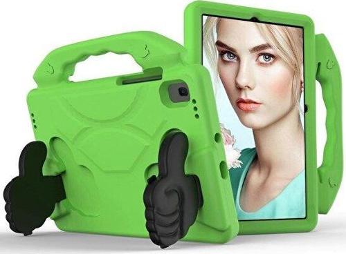 Apple iPad 7. Nesil 10.2 İnç Kılıf Yatay Stadlı Çocuk İçin Parmaklı Eva Like Silikon Kılıf