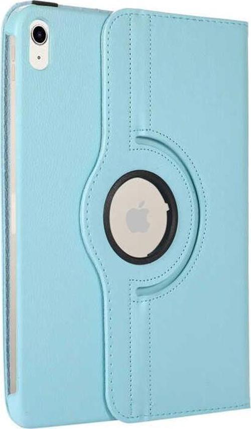 Apple iPad Air 4 10.9 2020 Kılıf 360 Derece Dönerli Yatay ve Dikey Standlı Deri Kılıf + 9H Nano Ekran Koruyucu
