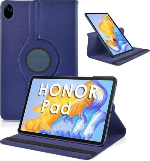 Huawei Honor X8 Pro 11.5' Kılıf 360 Derece Dönerli Yatay ve Dikey Standlı Deri Kılıf + 9H Nano Ekran Koruyucu