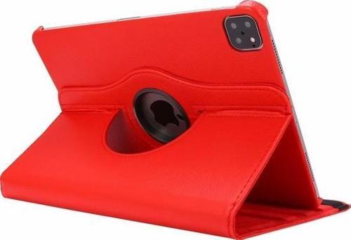 iPad Pro 11 2020 2.Nesil Kılıf  Yatay ve Dikey Standlı Dönerli Deri Kılıf + 9H Nano Ekran Koruyucu