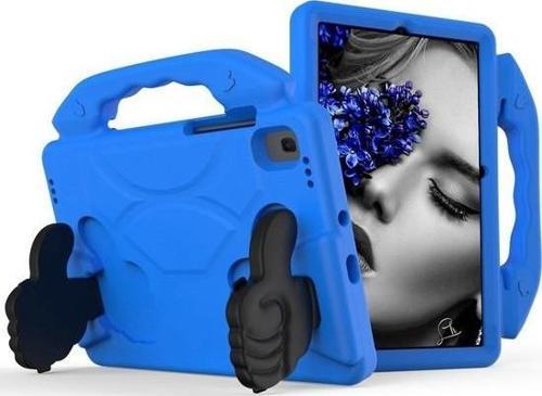 Samsung Galaxy Tab S8 Kılıf Yatay Stadlı Çocuk İçin Parmaklı Eva Like Silikon Tablet Kılıfı