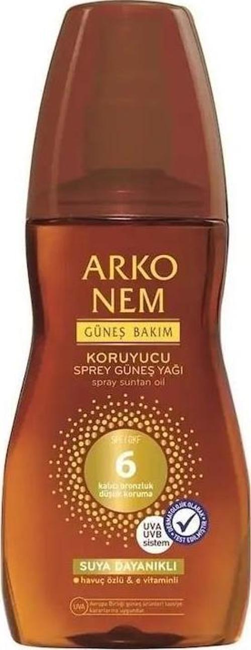 Güneş Bakım Sprey Yağı 6 Faktör 150ml