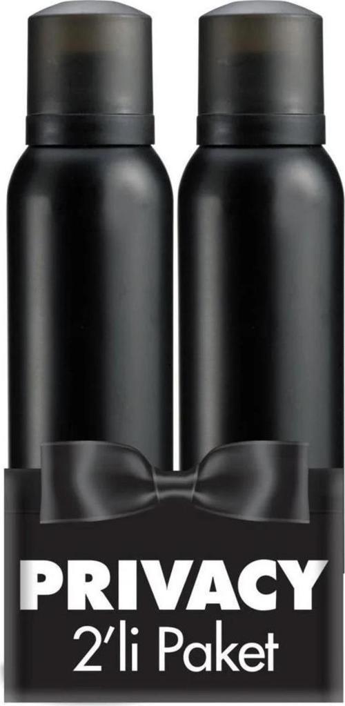 2 X Privacy Klasik Deodorant 150 Ml Erkek