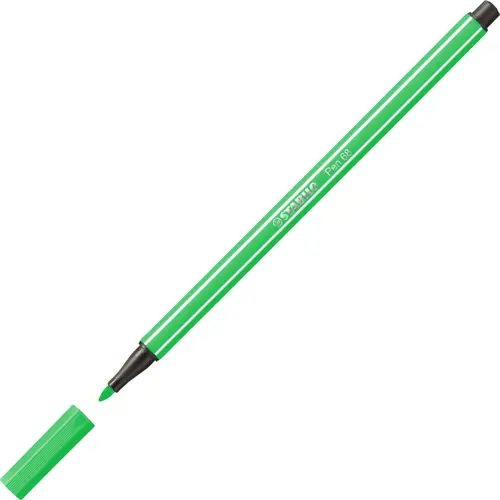 Pen 68 1.0mm Keçe Uçlu Kalem 68/033 Floresan Yeşil