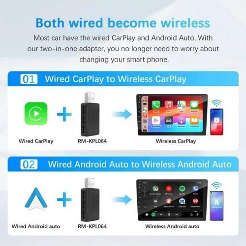 Araç Apple Android Cihazlar için Mini Carplay Adaptörü