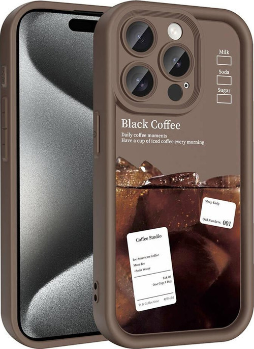 iPhone 15 Pro Kılıf Kamera Korumalı Baskılı Arka Yüzey Klas Kapak
