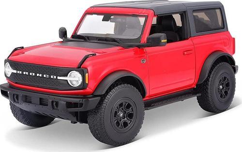 1/18 2021 Model Ford Bronco Wildtrak Kırmızı