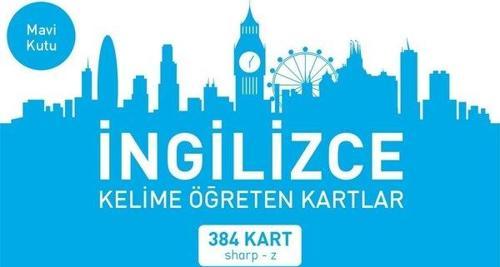 İngilizce Kelime Öğreten Kartlar - Mavi Kutu - 384 Kart