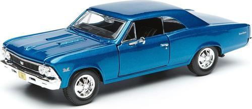 1/24 1966 Model Chevrolet Chevelle SS 396 Mavi
