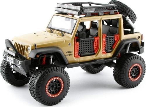 1/24 2015 Model Jeep Wrangler Unlimited Kahverengi