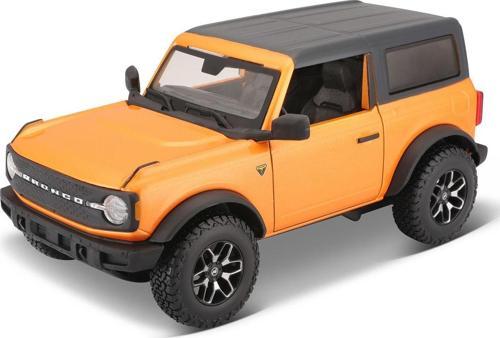 1/24 2021 Model Ford Bronco Badlands Turuncu