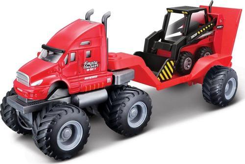 Builder Zone Taşıyıcı Tır Seti - Kırmızı Tır